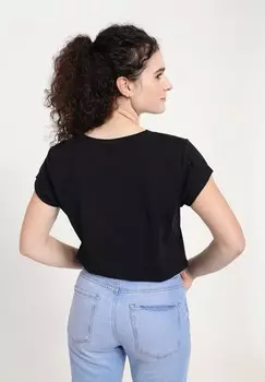 Футболка с принтом MTV Henry Tiger, черный