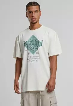 Футболка с принтом MUSIC PAISLEY Karl Kani, белый