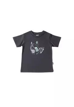 Футболка с принтом MUSIKER Liliput, цвет anthrazit