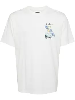 Футболка с принтом Musium Div., белый