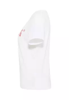 Футболка с принтом Mustang, белый