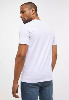 Футболка с принтом Mustang, белый