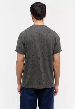 Футболка с принтом Mustang, черный