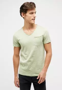 Футболка с принтом Mustang, цвет grn