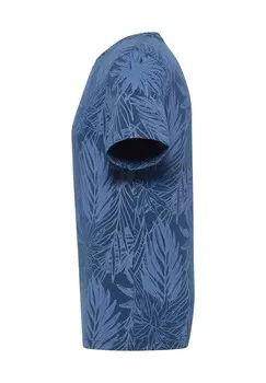 Футболка с принтом Mustang, синий