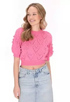 Футболка с принтом myMo, розовый