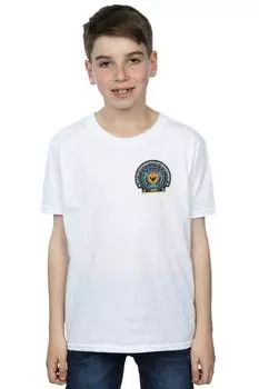 Футболка с принтом на груди «Бэтмен, отдел полиции Готэма» DC Comics, белый