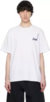 Футболка с принтом на спине «JWA» JW Anderson