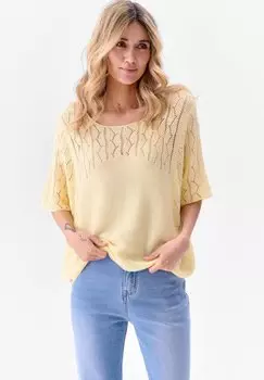 Футболка с принтом NAJA blue shadow, желтый