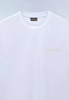 Футболка с принтом Napapijri, белый