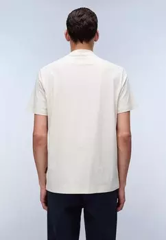 Футболка с принтом Napapijri, бежевый