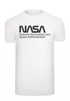 Футболка с принтом NASA F4NT4STIC, белый
