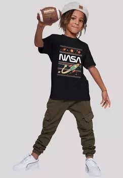 Футболка с принтом NASA FAIR ISLE F4NT4STIC, цвет black