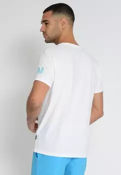 Футболка с принтом Nassau, белый