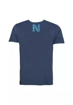 Футболка с принтом Nassau, синий