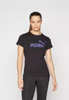 Футболка с принтом NATURE TEE Puma, черный