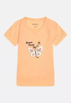 Футболка с принтом NBFFARLET Name it, цвет peach nectar