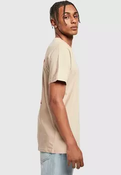 Футболка с принтом NEGRONI PLEASE Mister Tee, песочный