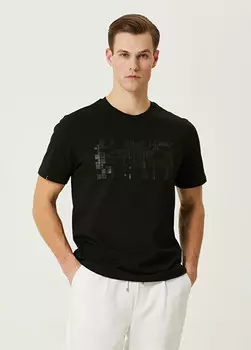 Футболка с принтом Network, черный