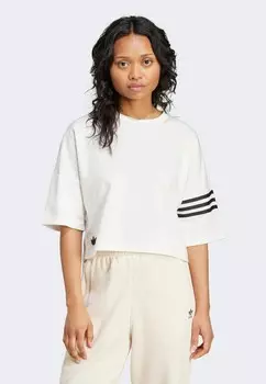 Футболка с принтом Neuclassics Tee adidas Originals, белый