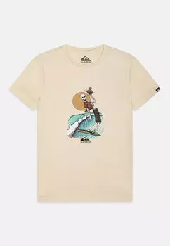 Футболка с принтом NEVERENDING SURF YOUTH Quiksilver, цвет birch