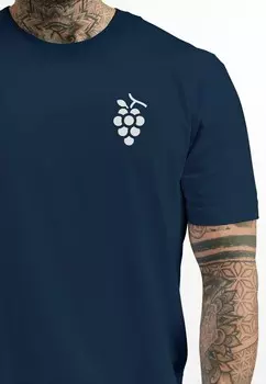 Футболка с принтом Neverless, синий