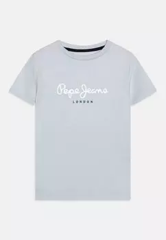 Футболка с принтом NEW ART Pepe Jeans, цвет oxford blue