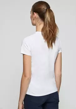 Футболка с принтом NEW ICONIC TITLE Polo Club, белый