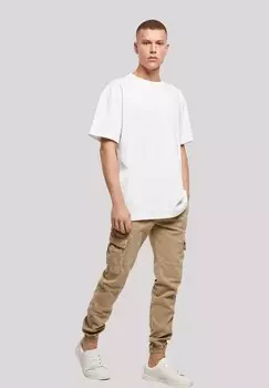 Футболка с принтом NEW YORK OVERSIZE TEE F4NT4STIC, белый