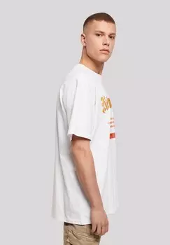 Футболка с принтом NEW YORK TEE F4NT4STIC, белый