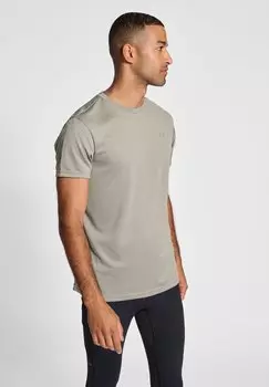 Футболка с принтом Newline, серый