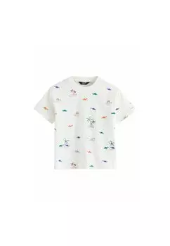 Футболка с принтом Next, белый