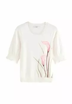 Футболка с принтом Next, белый