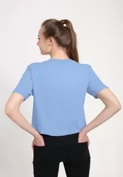 Футболка с принтом NEXT STOP ASPEN Henry Tiger, светло-голубой