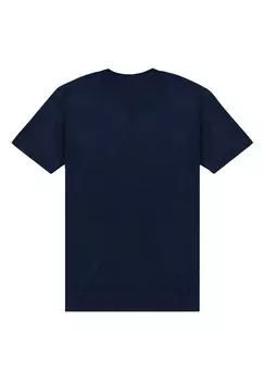 Футболка с принтом NEXT STOP CHICAGO Henry Tiger, темно-синий