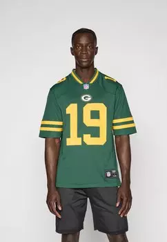 Футболка с принтом NFL GREEN BAY PACKERS - Club wear Fanatics, зеленый