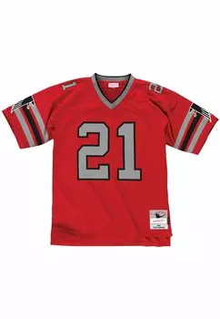 Футболка с принтом NFL LEGACY ATLANTA FALCONS DEION SANDERS Mitchell & Ness, цвет red