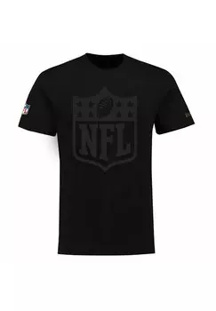 Футболка с принтом NFL TONAL LOGO TEE New Era, цвет schwarz