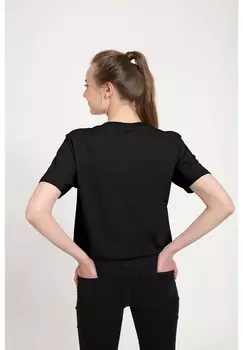 Футболка с принтом NIGHTMARE BEFORE CHRISTMAS JACK OOGIE CELESTIAL CLOUDS Disney, черный