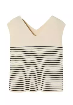 Футболка с принтом NIKALA TATUUM, бежевый