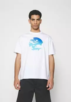 Футболка с принтом Nike, белый