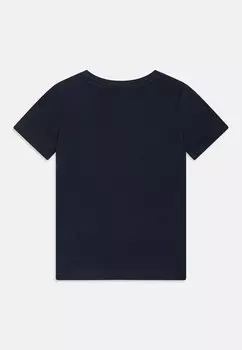 Футболка с принтом Nmmarav Hotwheels Box Sky Name it, тёмный сапфир