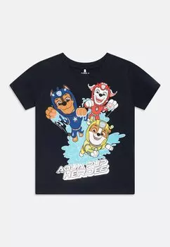 Футболка с принтом NMMMANSE PAWPATROL Name it, цвет dark sapphire