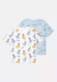 Футболка с принтом NMMVALTHER 2 PACK Name It, светло-синий