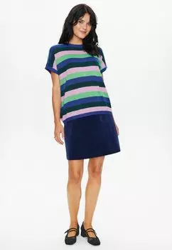 Футболка с принтом Nmph, синий