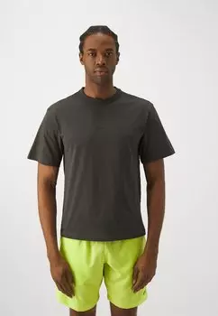 Футболка с принтом No Matter The Test Reebok, цвет purgry