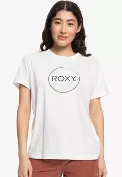 Футболка с принтом NOON OCEAN Roxy, цвет white