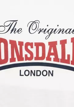 Футболка с принтом NORMALE PASSFORM ALDINGHAM Lonsdale, белый