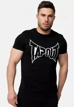 Футболка с принтом NORMALE PASSFORM LIFESTYLE Tapout, цвет black white