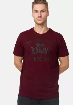 Футболка с принтом NORMALE PASSFORM Lonsdale, черный